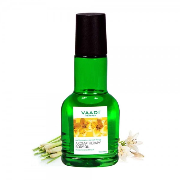 Aromatherapy Body Oil Lemongrass Lily Oil