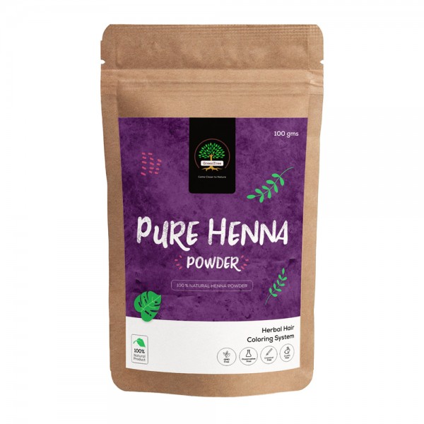 Green Tree Pure Henna Powder 100g