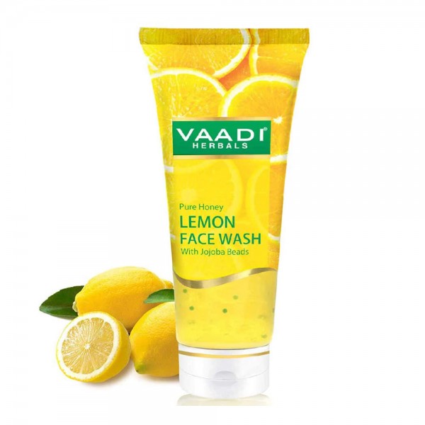 Lemon Face Wash with Jojoba Beads 60ml