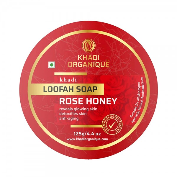 Loofah Soap- Rose Honey