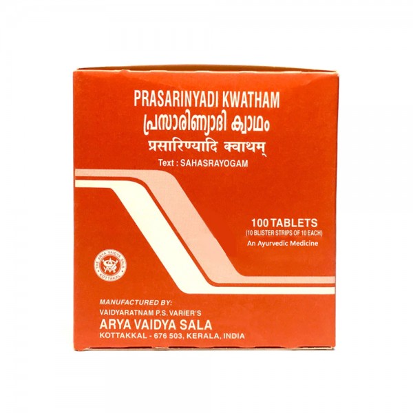 Prasaranyadi Kwatham Tab